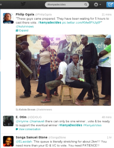 #Kenyadecides twitter hashtag 