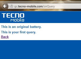 Tecno_Battery_Verification