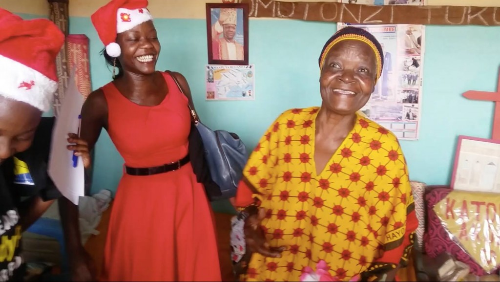 Esther Namitala surprises her Granny 