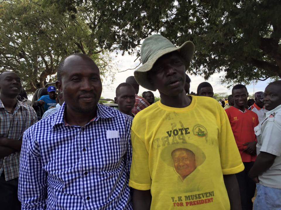 Nandala_Mafabi and a Supporter