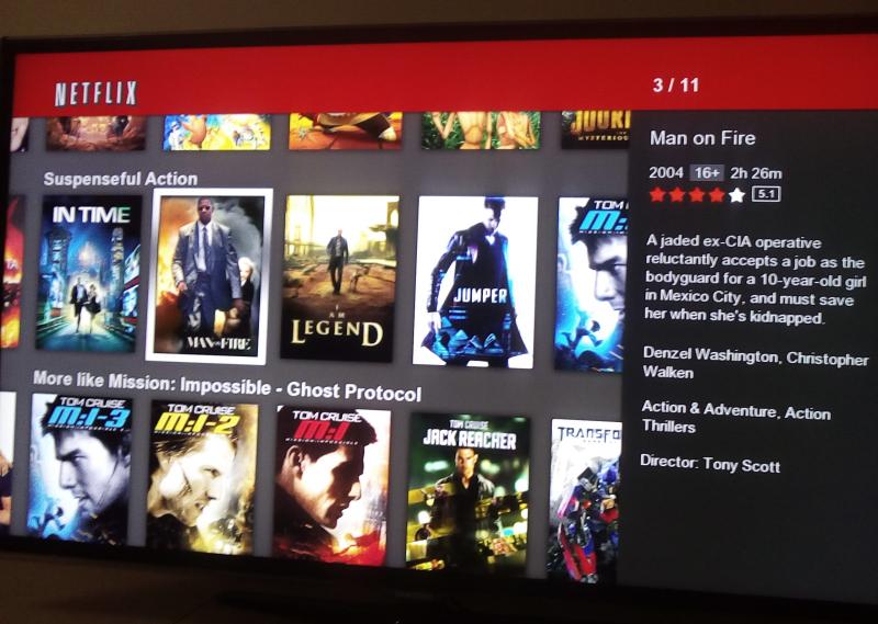 netflix movie collection