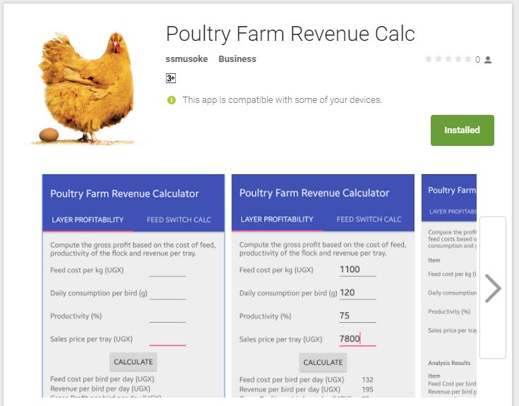 Poultry Farm Revenue Calculator