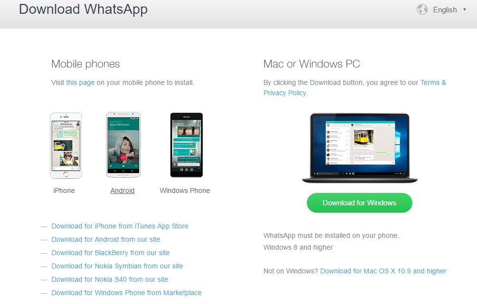 WhatsApp for Desktop
