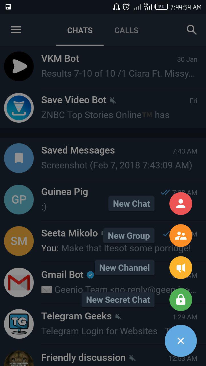 Telegram Shenyeng chat in How To