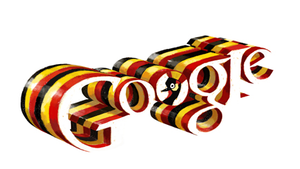 Uganda independence doodle 2013
