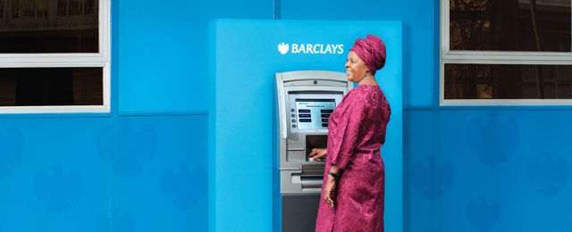 Barclays Bank ATM transfer