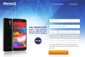 tecno phantom z pre-order