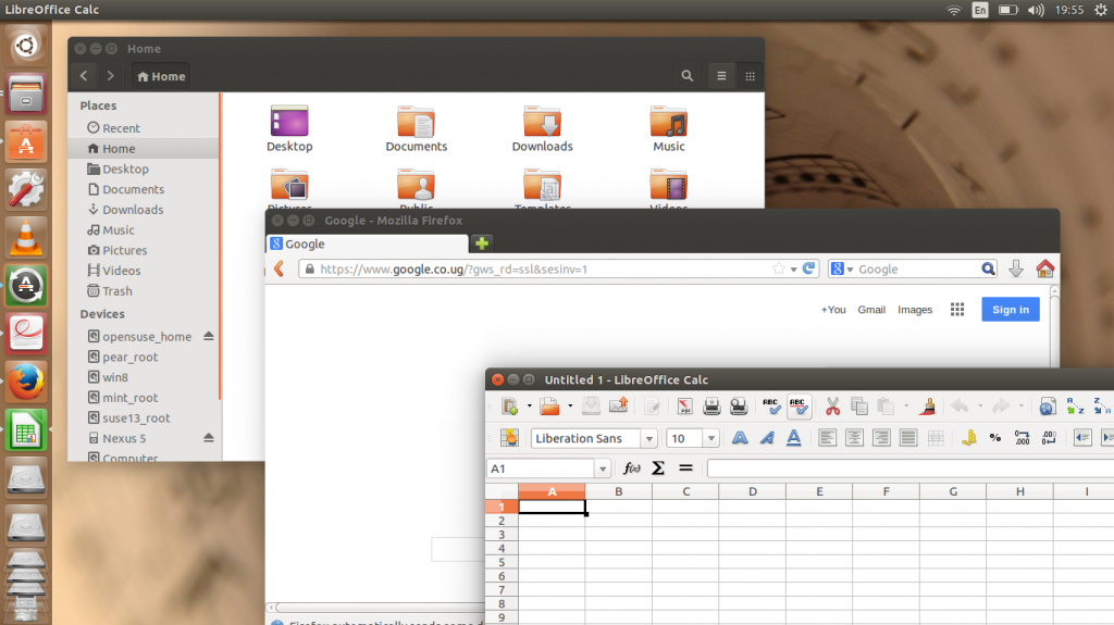 Ubuntu desktop