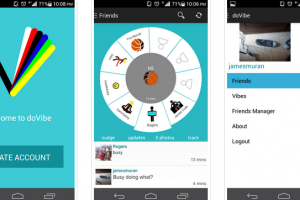dovibe mobile app screenshots