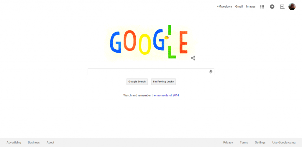 Google Doodle 31st December 2014