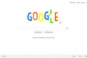 Google Doodle 31st December 2014