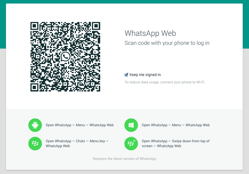 whatsapp web client