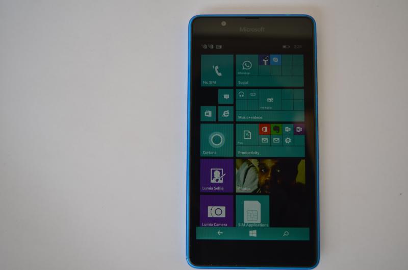 Lumia 540 front