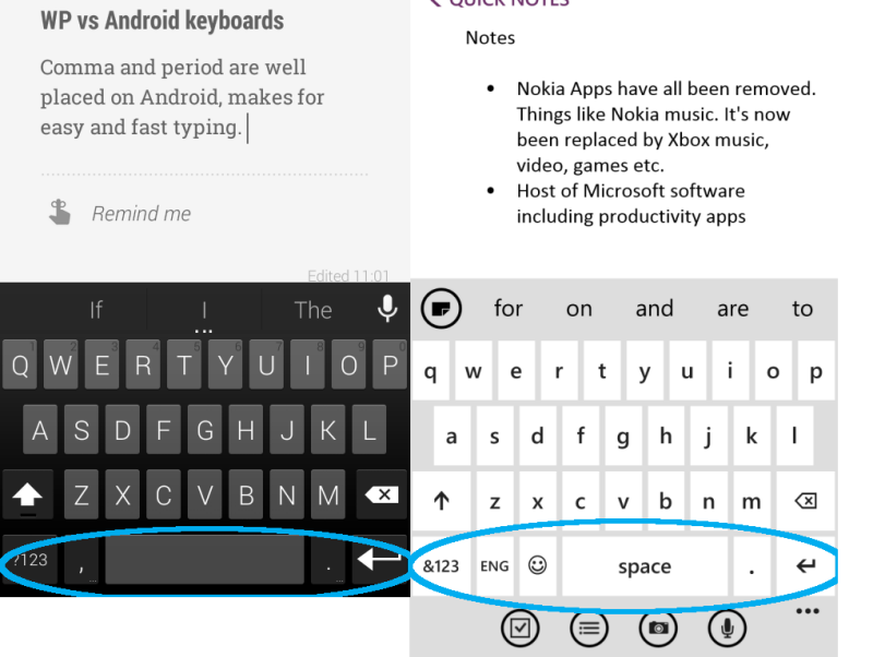 Android vs Windows Phone Keyboard  Which one is simpler and smarter  - 93