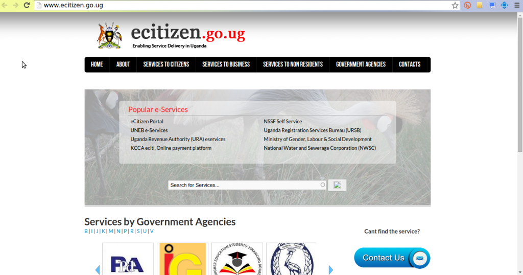ecitizen-go-ug e-government uganda