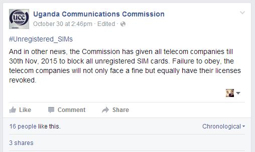 Will UCC finally switch off unregistered SIM cards or is this just another joke  - 9