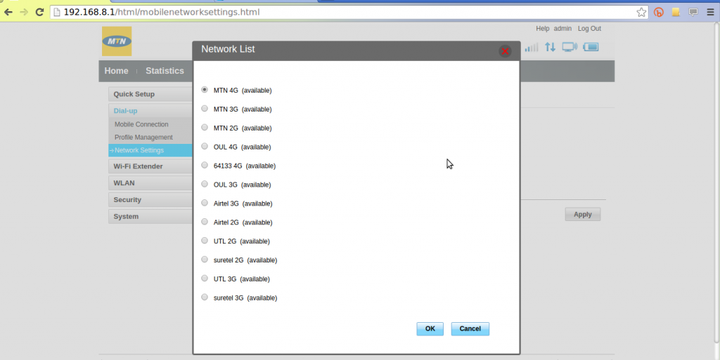 mtn uganda 4g mifi web interface