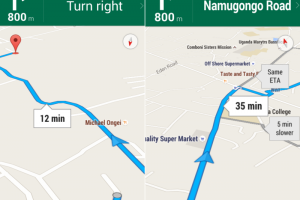 google turn by turn navigation