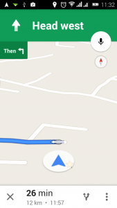 google maps navigation