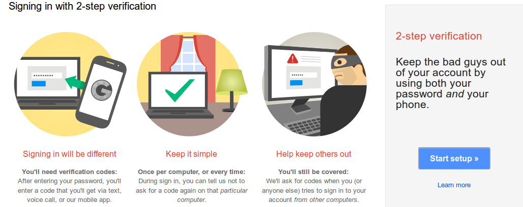 How to Increase your Online Security by Enabling Two Step Verification - 55