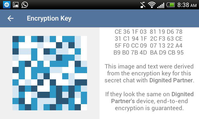 Telegram Encryption Key