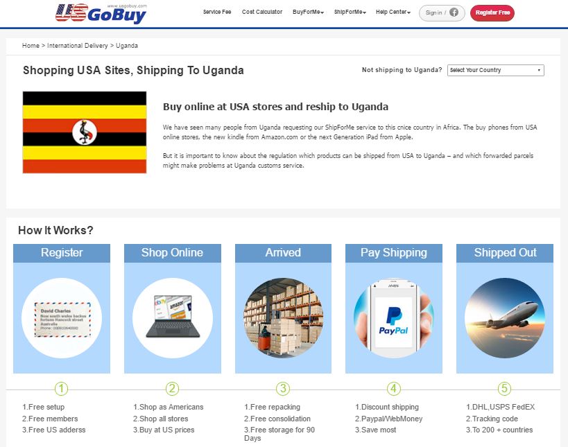 Buy from Amazon  Ebay  Alibaba and ship to Uganda using these 7 companies - 11