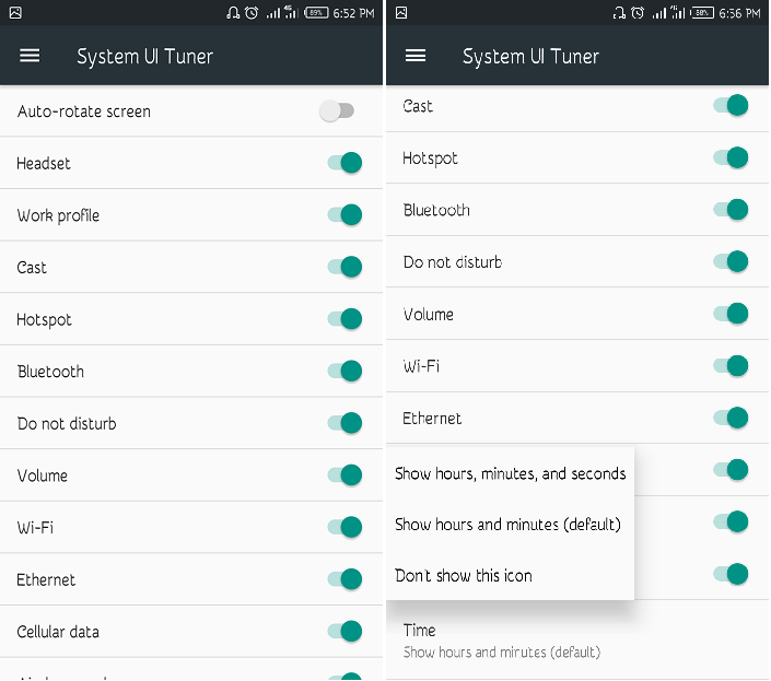 System UI Tuner