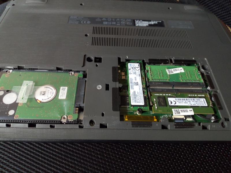 How to install an M 2 SSD drive in a laptop - 29