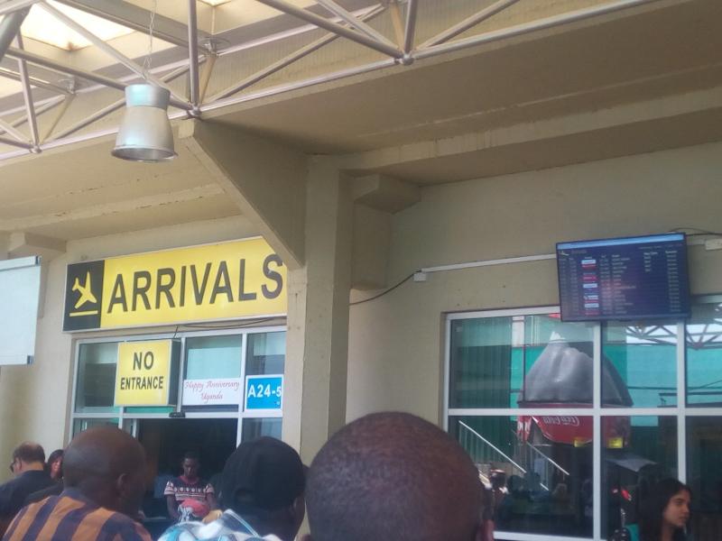 Entebbe arrivals