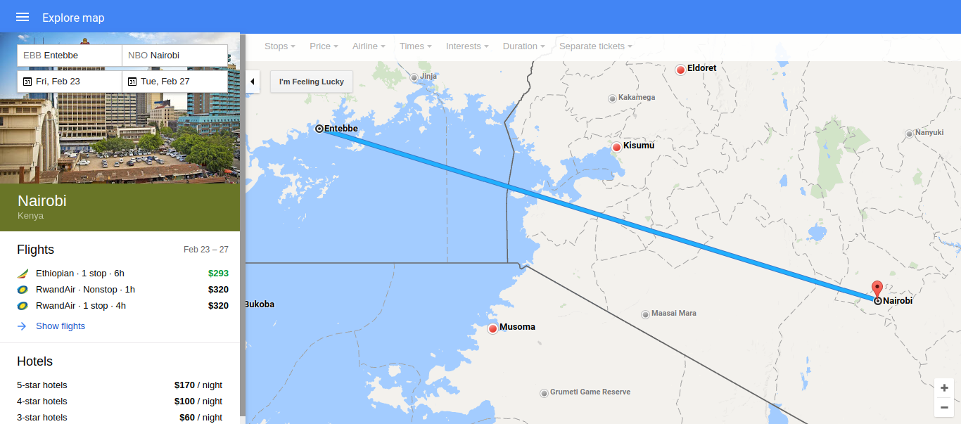 google flights