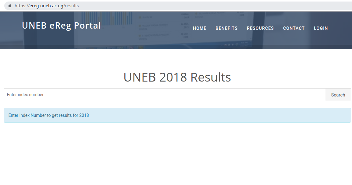 How to check for your UNEB exam results online and on mobile - 8