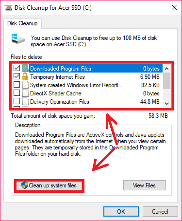 disk cleanup2