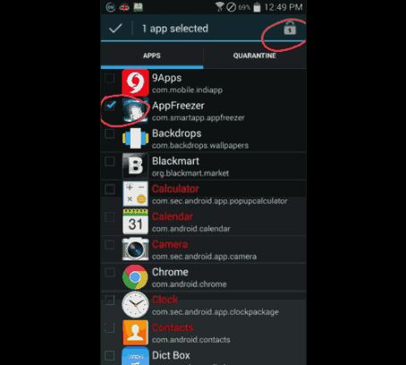 How to freeze apps on android - 89