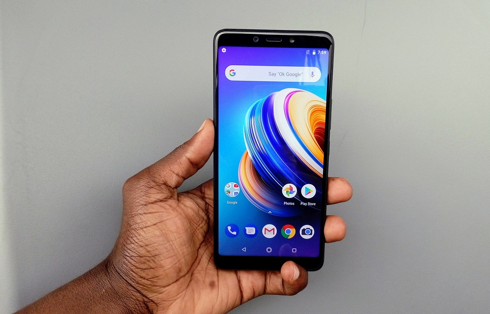 Infinix Note 5 front view