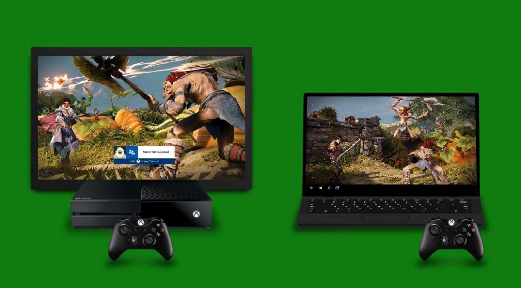 Play To Xbox One Windows 10