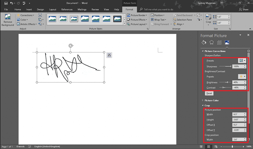 quick word signature quick word signature