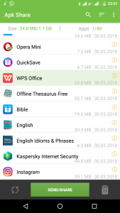 share apps through whatsapp