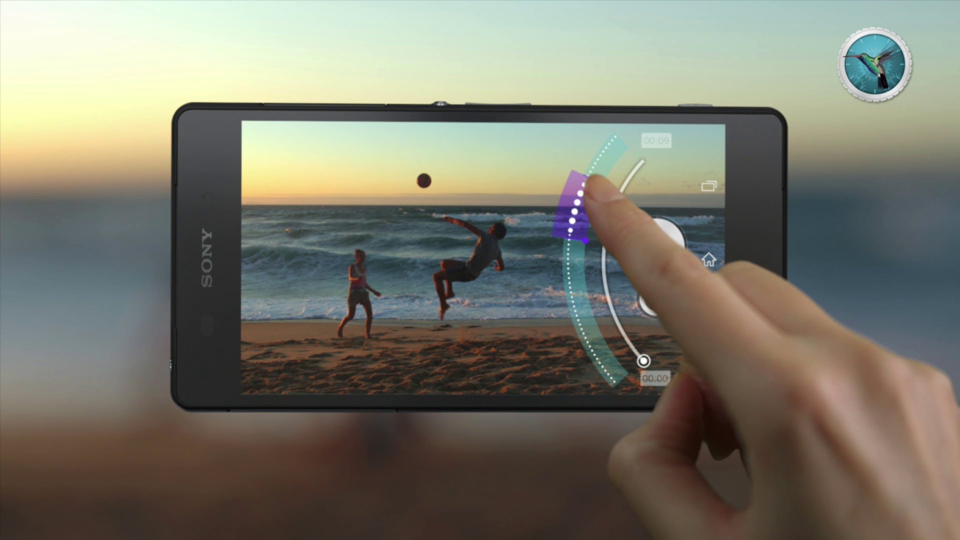 mobile with slow motion camera