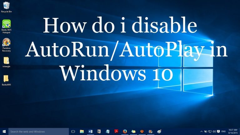 apo usb autorun windows 10