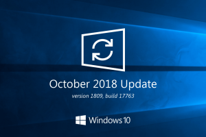 Windows 10 October 2018 update