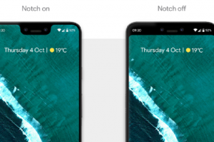 How to Hide Pixel 3 XL Notch