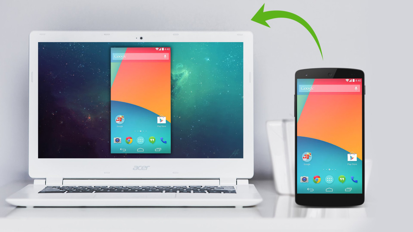 screen mirroring windows 10 android phone