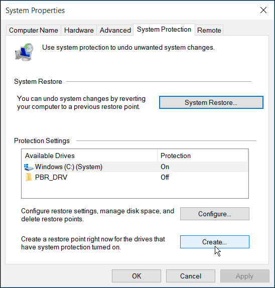 How to use windows 10 system restore to recover from a crash - 98