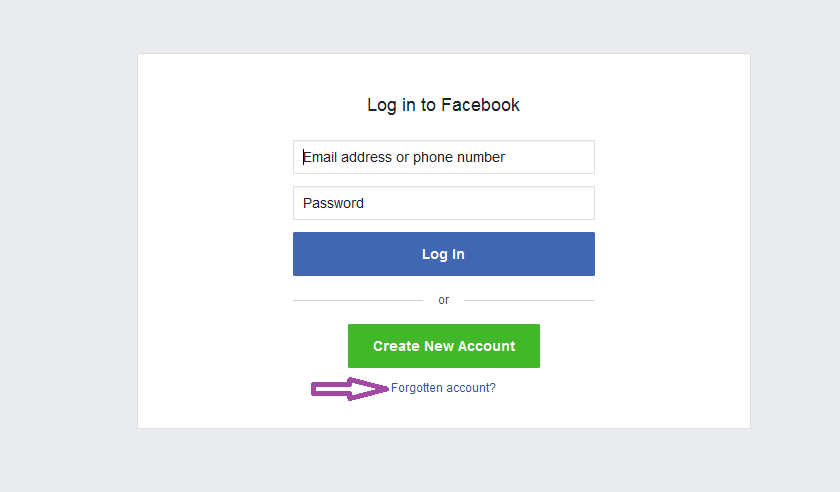 Facebook Password