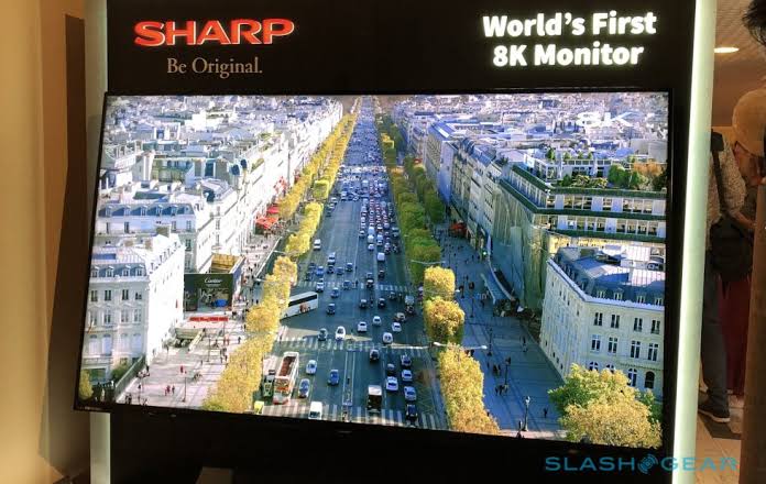 Sharp’s Aquos 8K TV