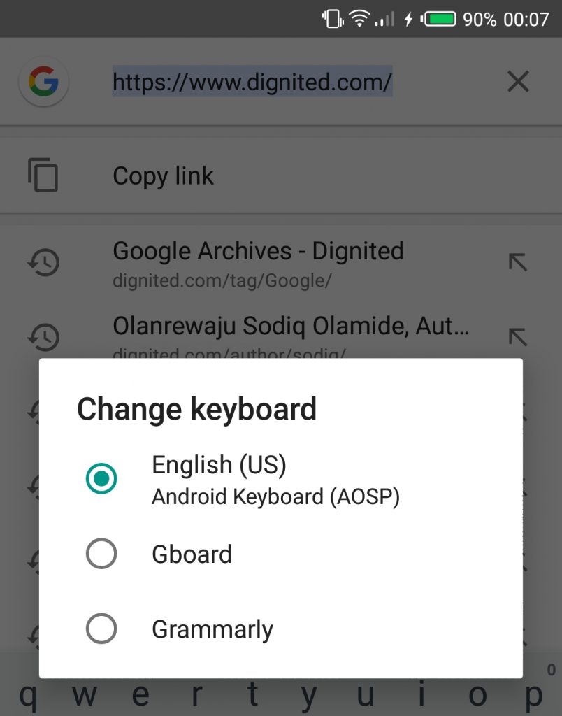 How to change the default keyboard of your Android phone