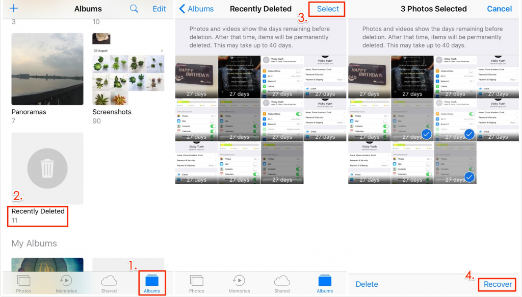 recover deleted photos from your phone