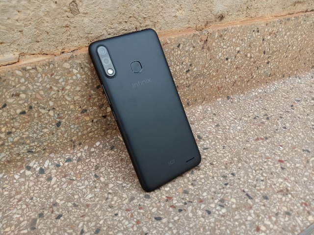 Black Infinix Hot 7