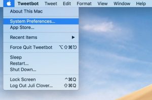 reset apple mail preferences mojave