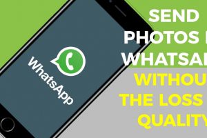 How to send original photos on WhatsApp without compression